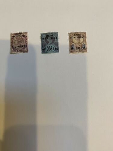 British Oil River Stamps