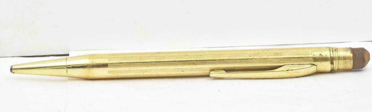 Antique Super Thick John C Wahl Mechanical Gold Filled Pencil #120 - 6" Long