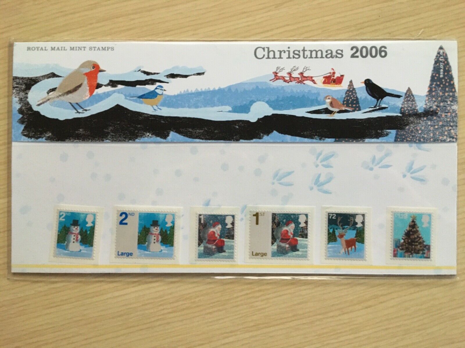 Royal Mail 2006 Presentation Pack #389 Mnh Christmas