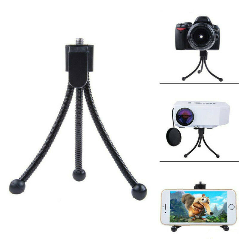Universal Mini Projector Stand 1/4inch Tripod Mount Holder For Camera Dlp Lcd