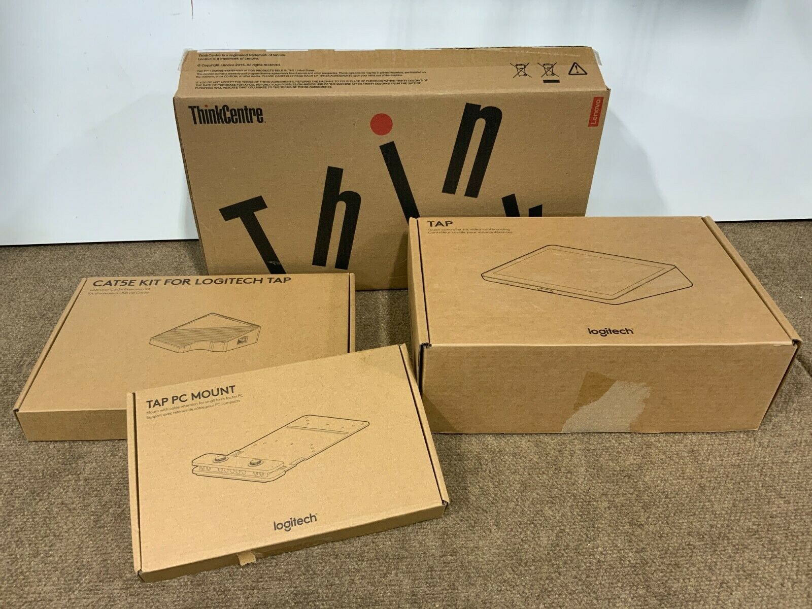 Logitech Tap Zoom Base Kit (lenovo Thinksmart Edition) Tapzoombaselen New No Box