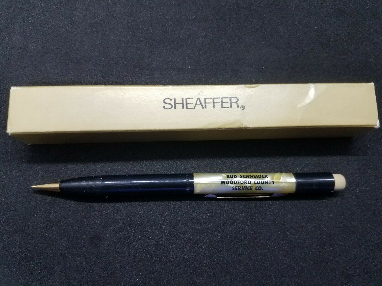 Vintage Sheaffer's Pearl Mechanical Lead Pencil W/ Original Box