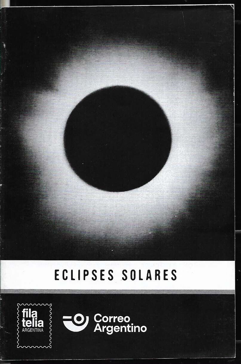 #75068 Argentina 2021 Space Cosmos Solar Eclipses,s/sheet Brochure