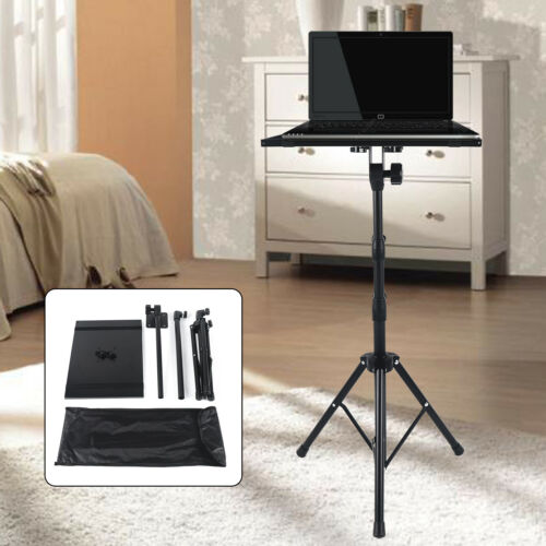 Adjustable Projector Tripod Stand With Tray Outdoor Home Bracket Rack Tripod