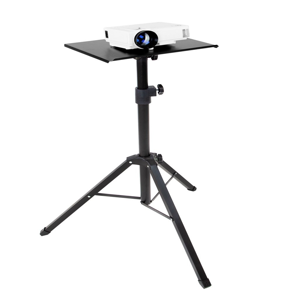 Projector Stand | Adjustable Dj Laptop Stand With Height And Tilt Adjustment | B