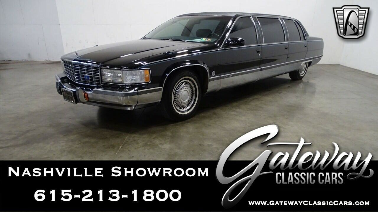 1996 Cadillac Fleetwood Brougham Black 1996 Cadillac Fleetwood  5.7l V8 F Ohv 4 Speed Automatic With Electronic O