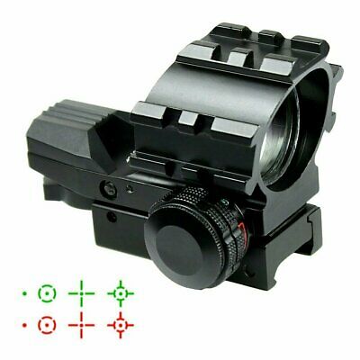 Tactical Holographic Projected Red Green Dot Reflex Sight With Picatinny Mount
