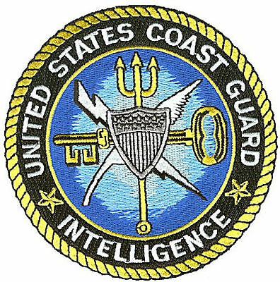 4.5" Intelligence Is W4616  Uscg Coast Guard Patch