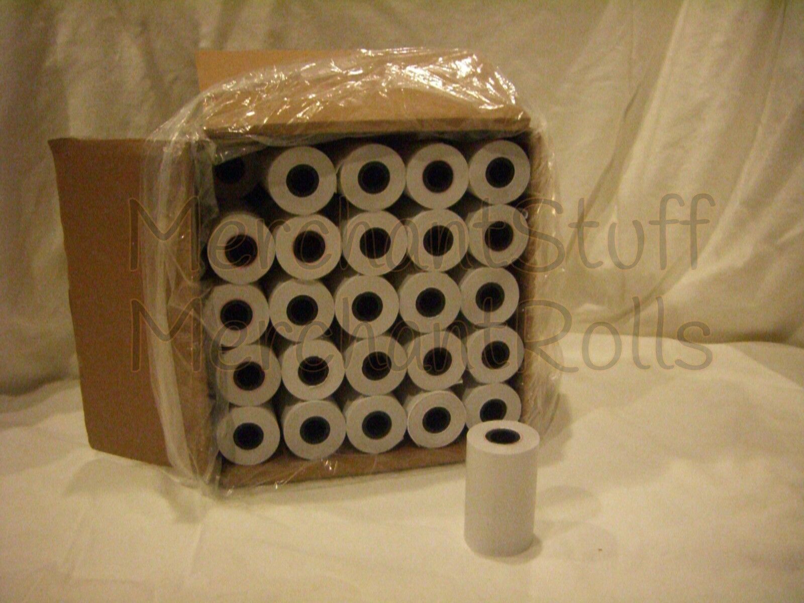 100 Rolls 2 1/4 X 50” Thermal Paper For Card Terminals Receipt Paper Rolls
