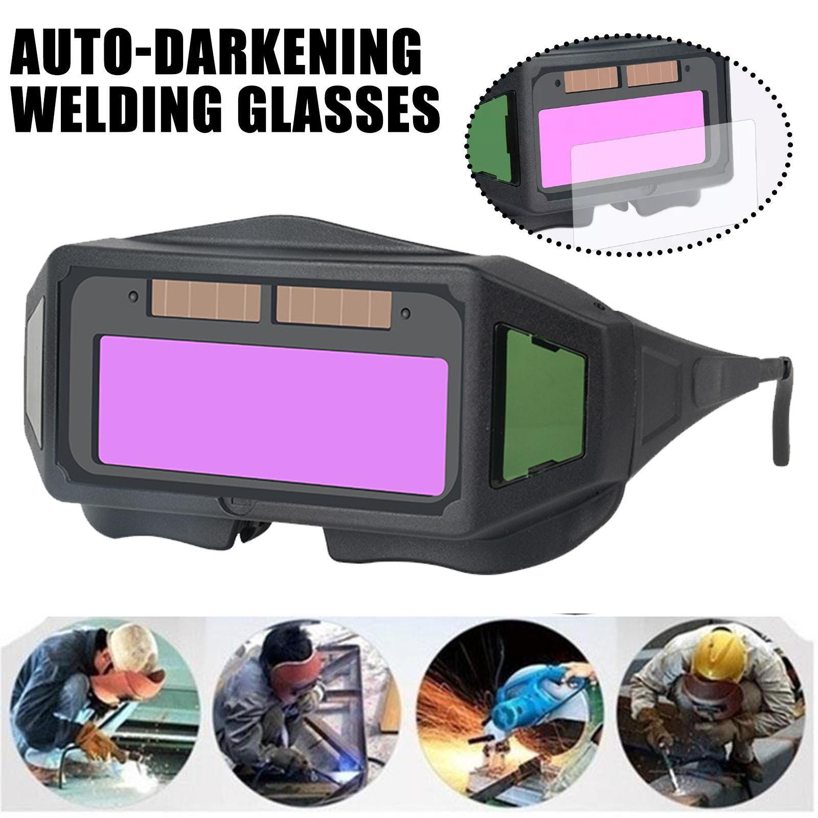 Auto-darkening Welding Glasses Burning Welding Eye Protection Glasses Best