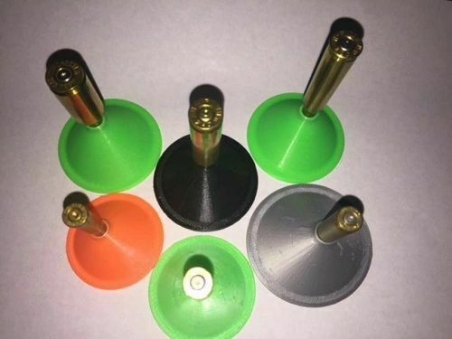 Caliber Specific Reloading Funnel - Tight Fit, No Spill - Multiple Colors & Cali