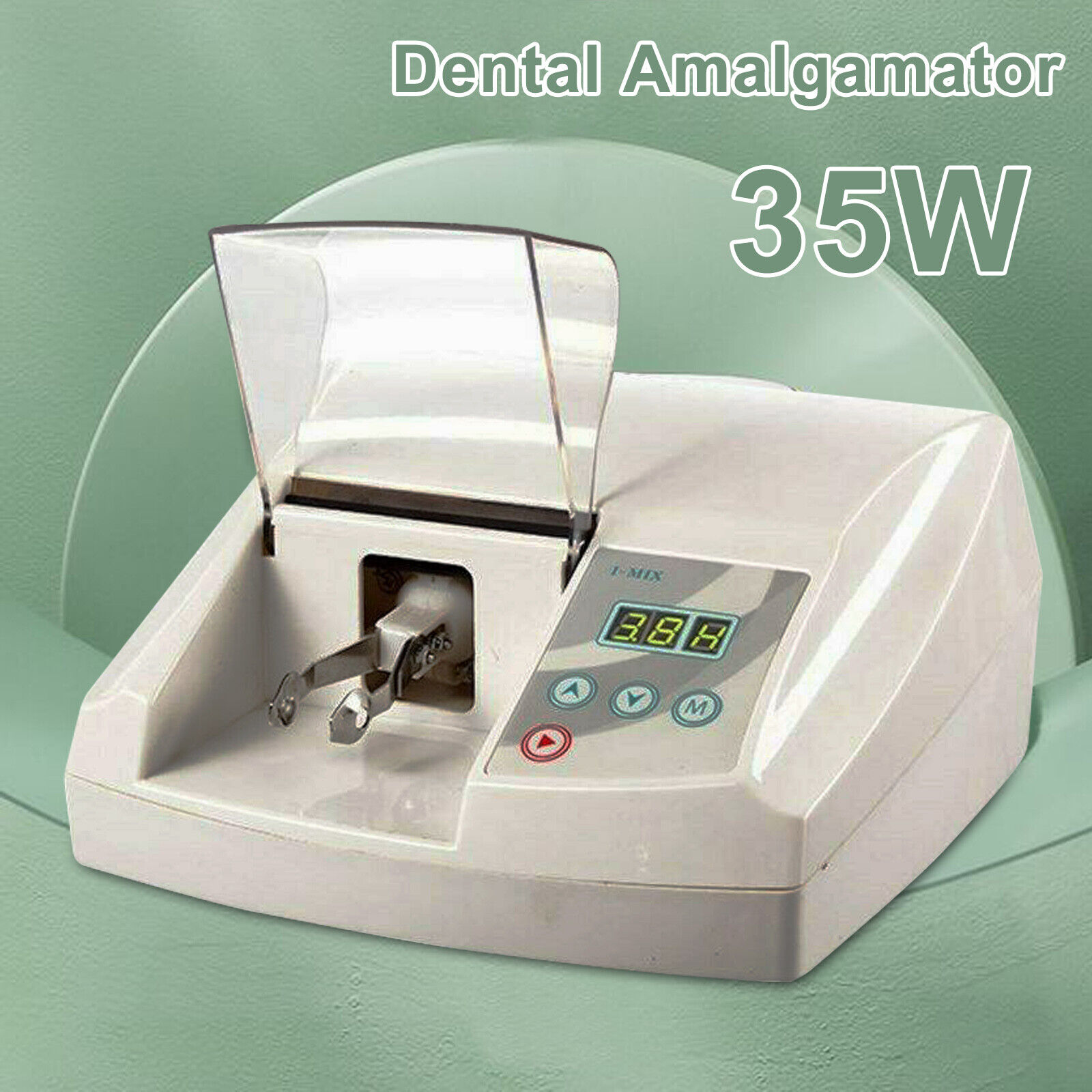 35w Dental Lab Amalgam Capsule Mixer Electric Amalgamator High Speed +controller