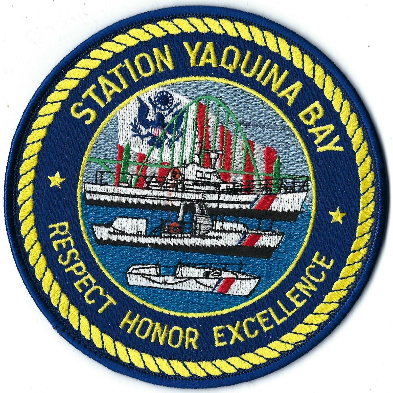 Us Coast Guard Station Yaquina Bay Military Patch
