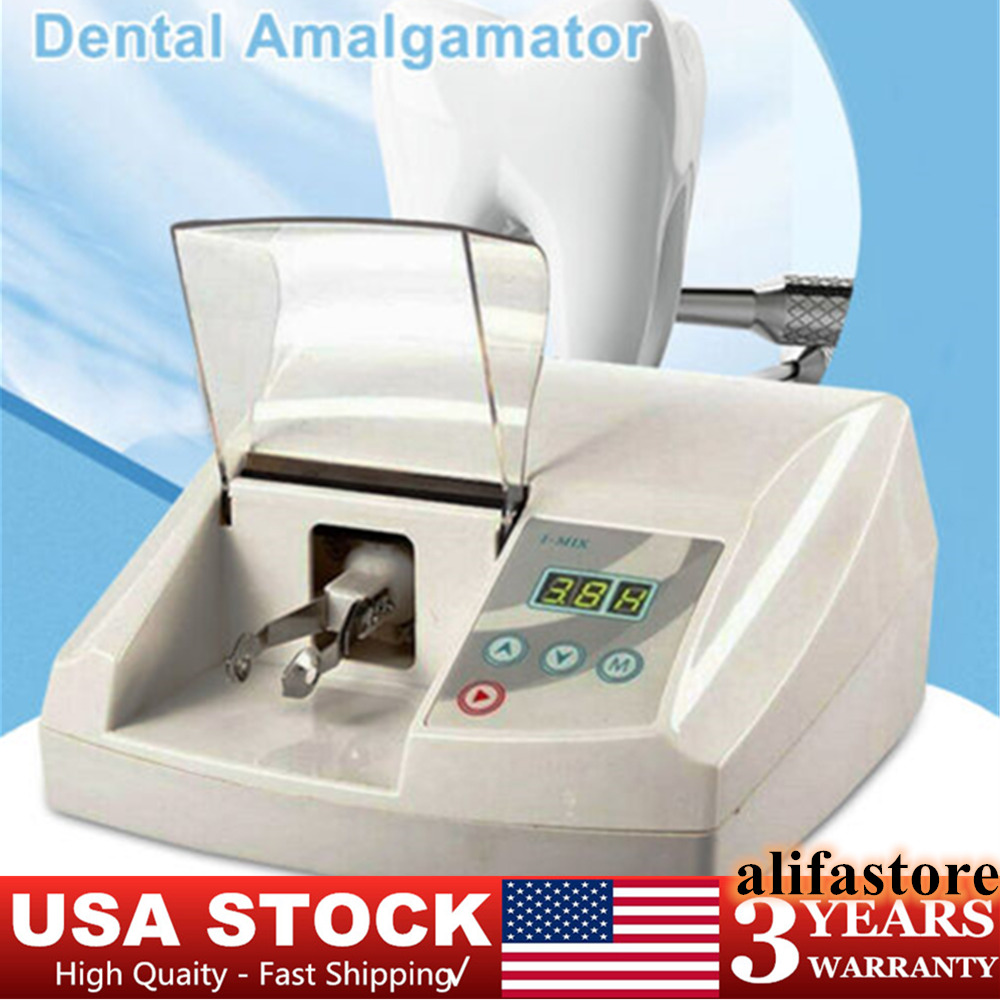 Dental Digital Amalgamator Amalgam Capsule Mixer High Speed Lab Devices 110v 35w