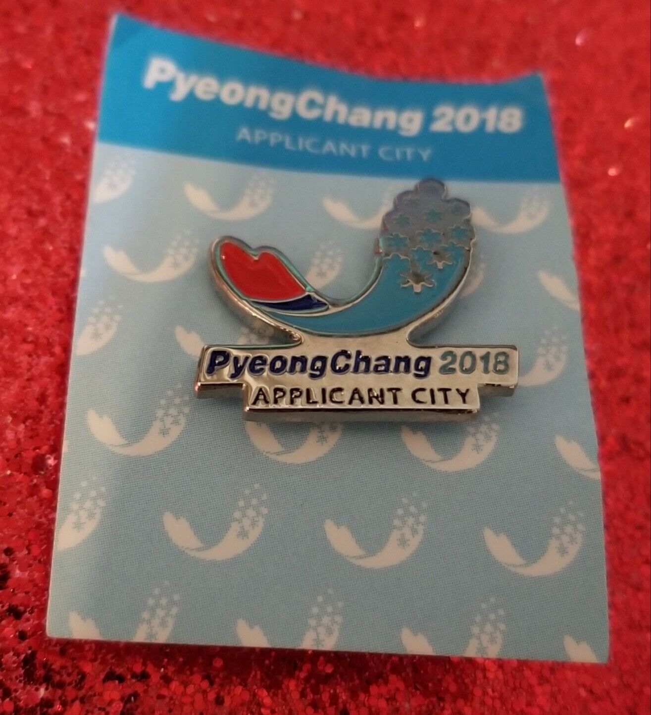 2018 Pyeongchang Olympic Applicant City Pin