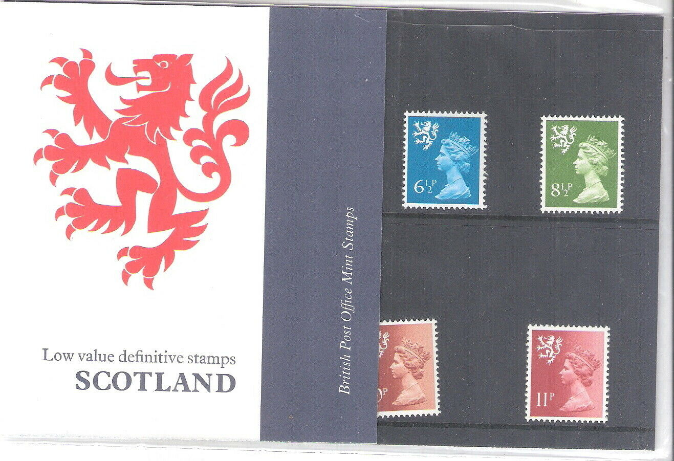 Scotland1976 Machin Regional Low Definitives Presentation Pack No. 85