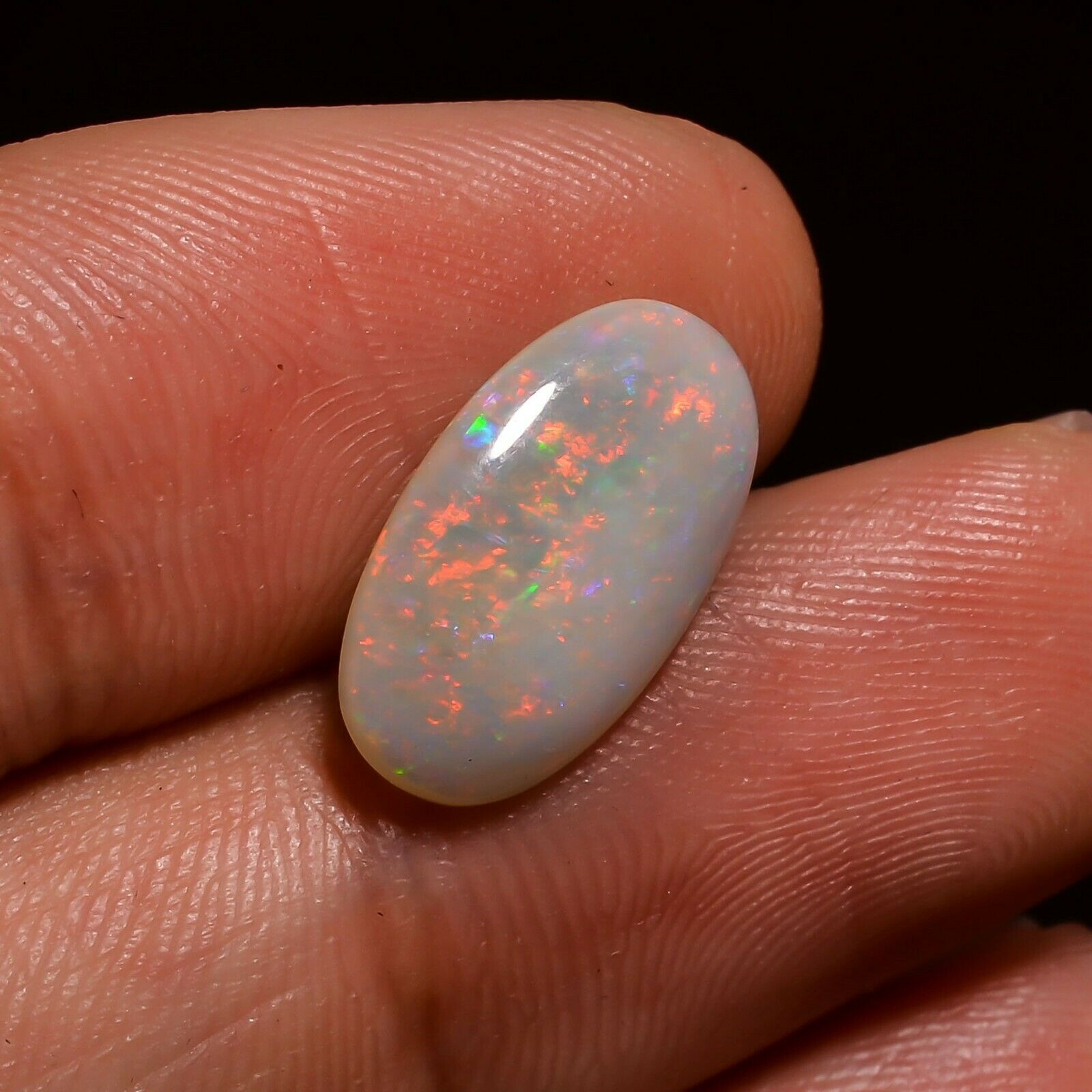 2ct.  Australian Multi Fire Opal  Making Jewelry