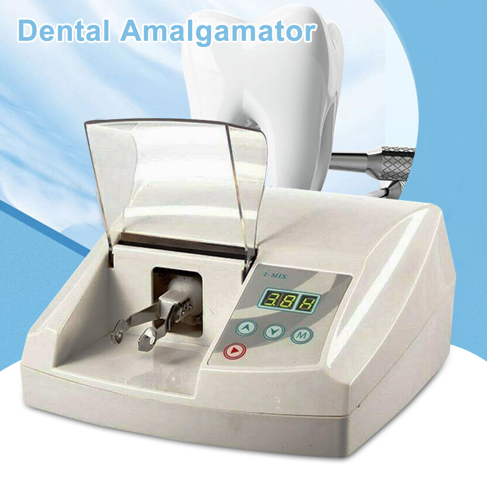 Dental Amalgamator Lcd Digital Capsule Mixer Lab High Speed Blender Mixer 35w