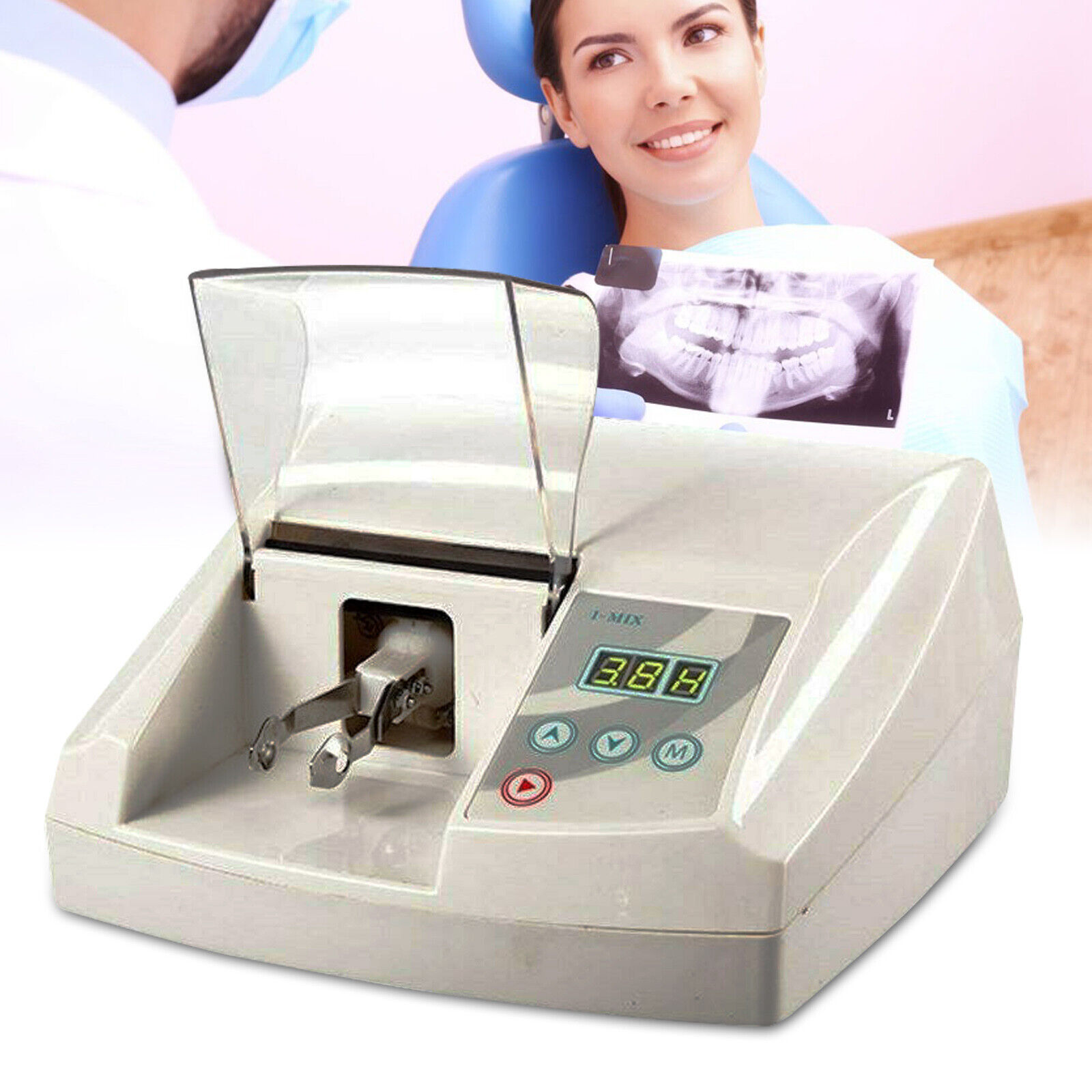 Dental Digital Amalgamator Amalgam Capsule Mixer High Speed Lab Equipment 35w