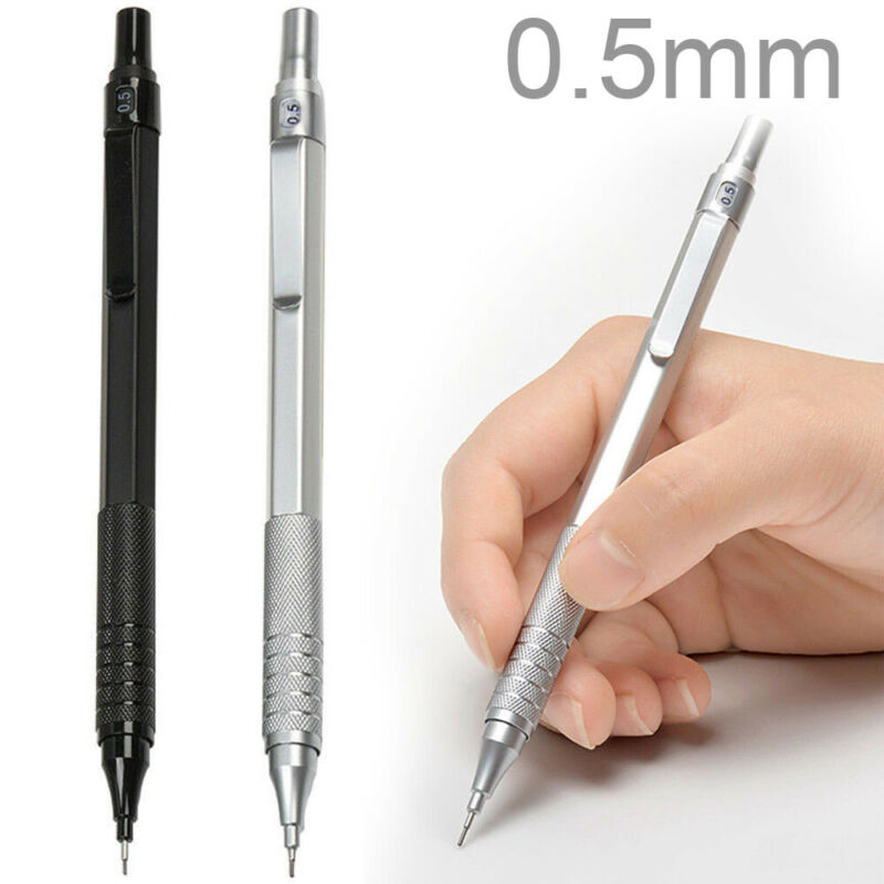 0.5mm Metal Mechanical Automatic Pencil Drafting Pencils Writing Student Gifts
