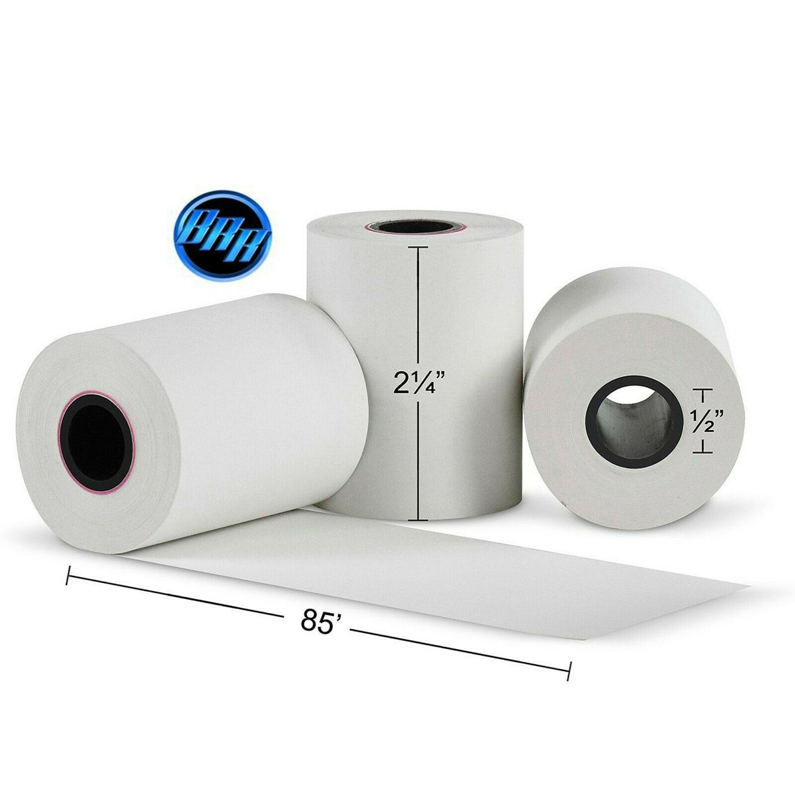 2 1/4" X 85' Thermal Paper 50 Rolls Premium Fd130 Thermal Paper Bpa Free
