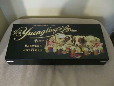 Rare D.s. Yuengling & Son Pottsville, Pa Poker Set In Case ~ Unused Clay Chips
