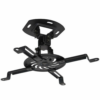 Vivo Universal Adjustable Ceiling Projector Theater Mount Black | Extending Arms