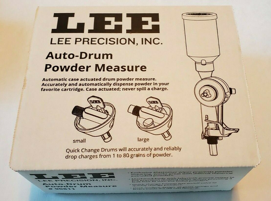 Lee 90811 Auto-drum Powder Measure *insured Shipping*